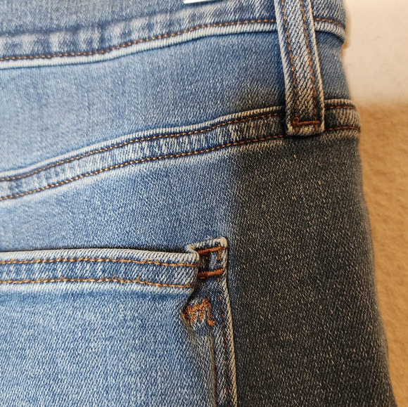 Madewell Mid-Rise Stovepipe Jeans stretch denim women's size 32 or 14. - Picture 11 of 16